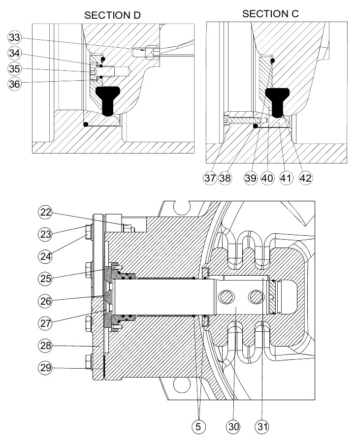 AVK VAN BƯỚM LỆCH TÂM KÉP, PN10/16