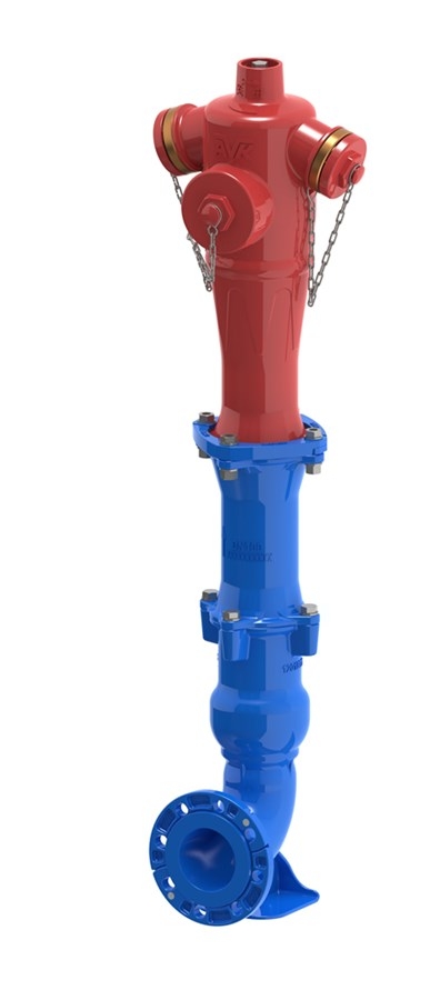 AVK TRỤ CỨU HỎA KHÔ NGOÀI TRỜI, PN16