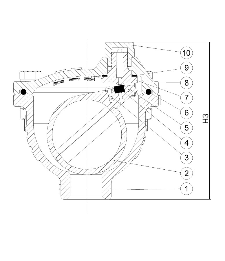 AVK VAN XẢ KHÍ ĐƠN - SERIES 851, PN16