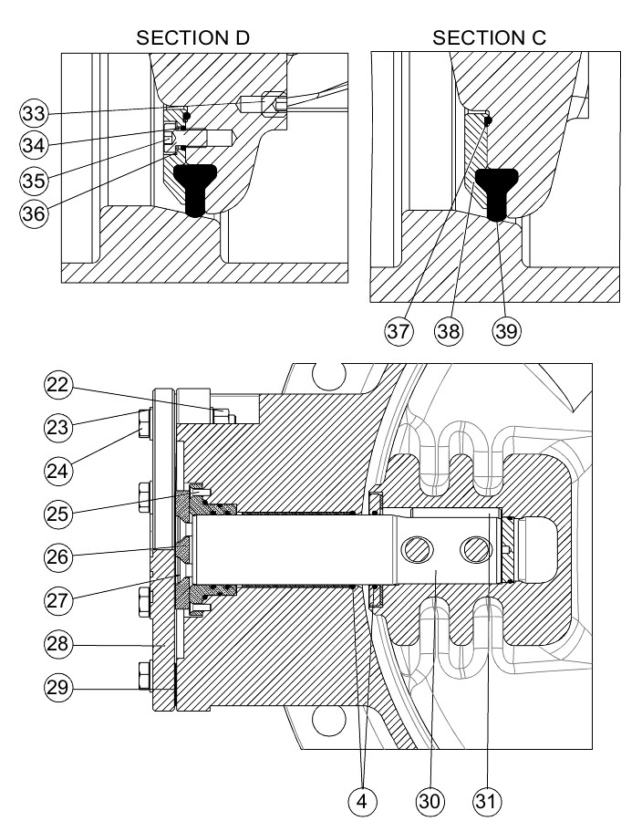 AVK VAN BƯỚM LỆCH TÂM KÉP, SERIES 756 PN10/16